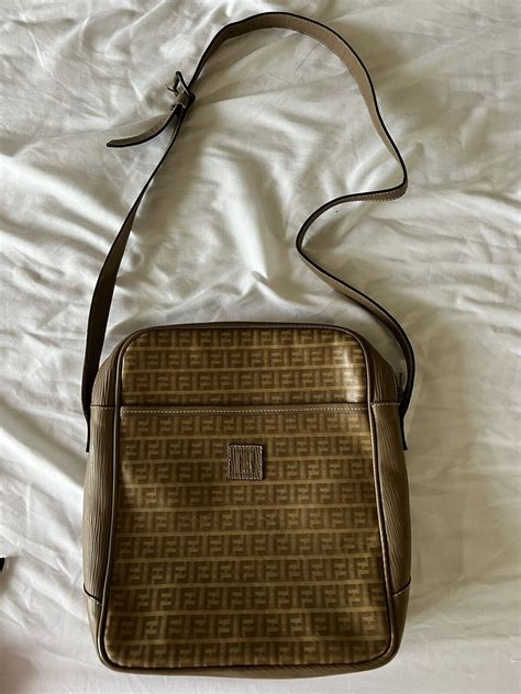 fendi satchel bag|authentic vintage Fendi crossbody bag.